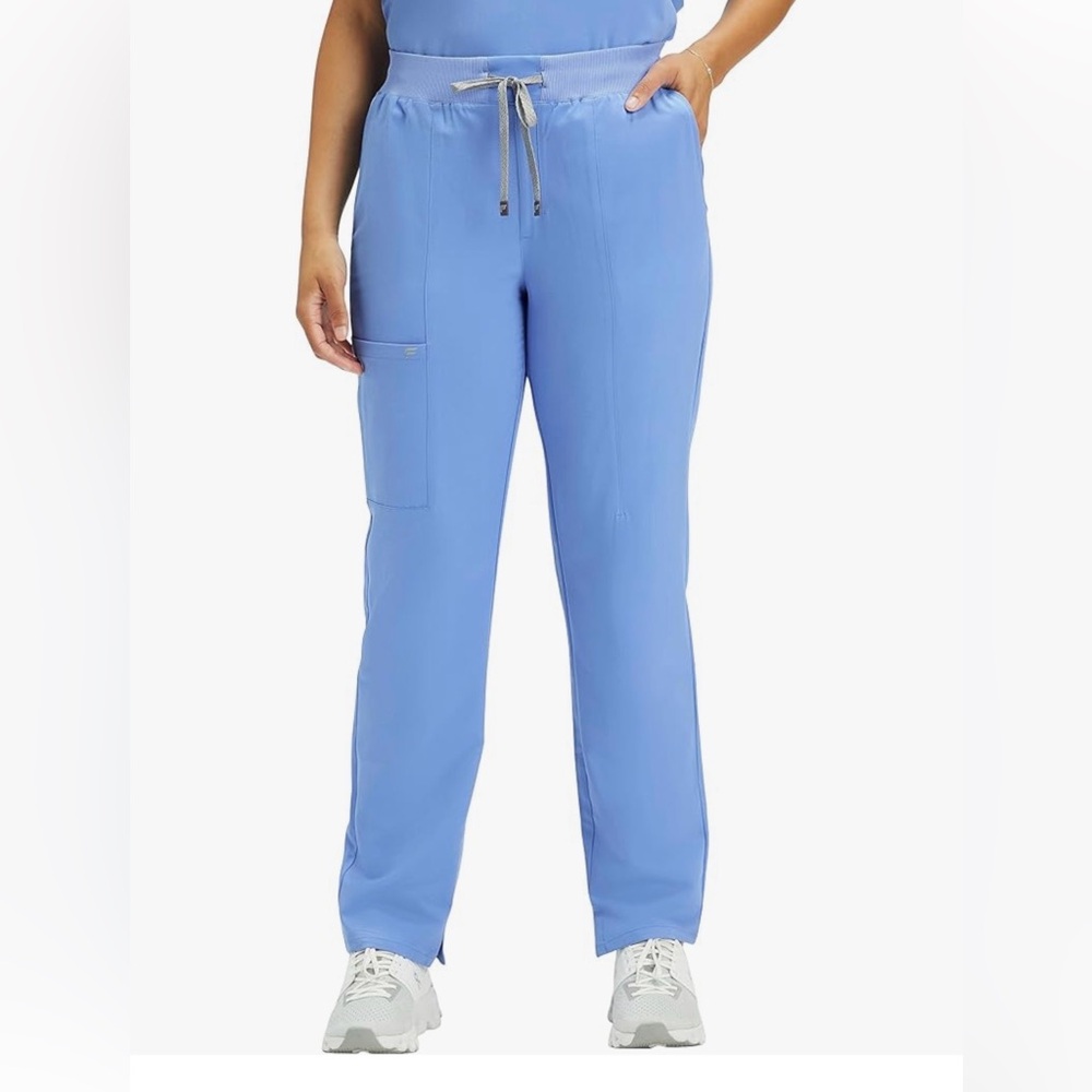 Fabletics Women's Performance Scrub Pant Blue 4X